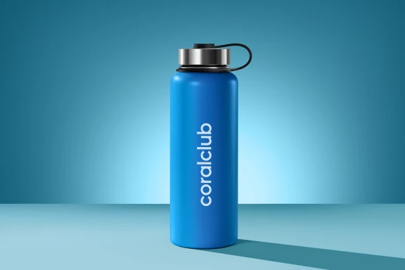 Теrmosz coralclub, sötétkék