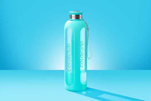 Clear Water üvegpalack, Aqua Menthe