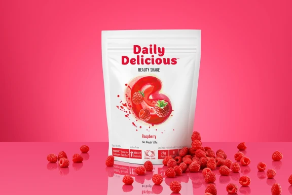 Daily Delicious Beauty Shake Málna